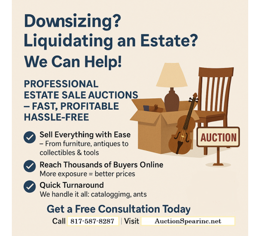 https://auctionspearinc.net/estate-sale-companies-for-hire